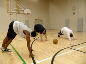 Gymnasium at Toronto Central Grosvenor Street YMCA Centre of Community