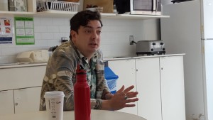 Toronto musician visits YMCA Academy music class
