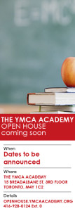 YMCA Academy Open House