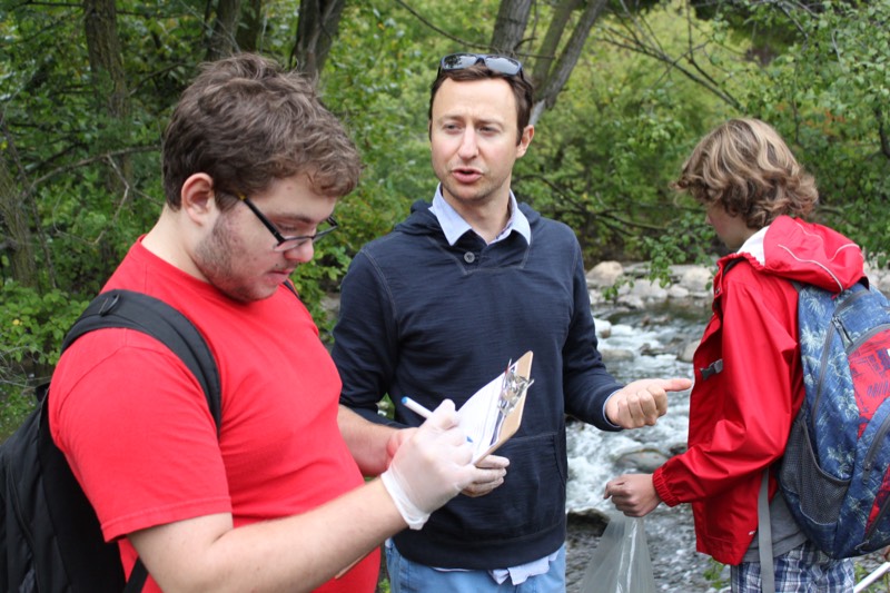 YMCA Academy students participate in the Great Canadian Shoreline Cleanup