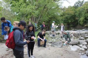 YMCA Academy students participate in the Great Canadian Shoreline Cleanup