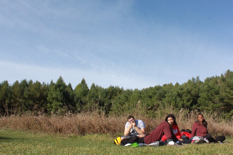 YMCA Academy students enjoy the outdoors at Camp Cedar Glen