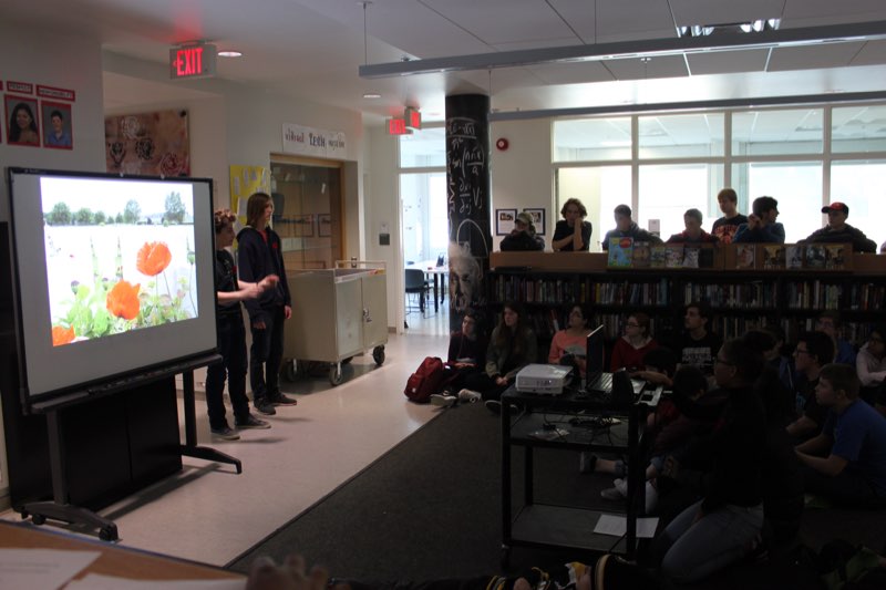 YMCA Academy students participate in Remembrance Day Ceremony