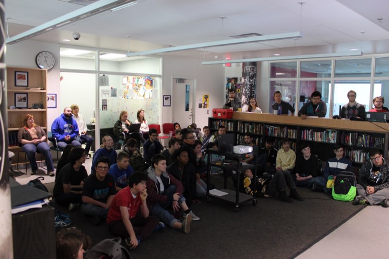 YMCA Academy students participate in Remembrance Day Ceremony