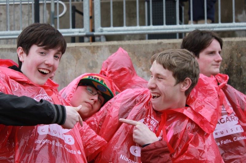 YMCA Academy students visit Niagara Falls on day 3 of the Youth Exchanges Canada Program