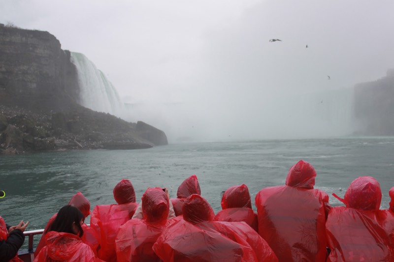 YMCA Academy students visit Niagara Falls on day 3 of the Youth Exchanges Canada Program