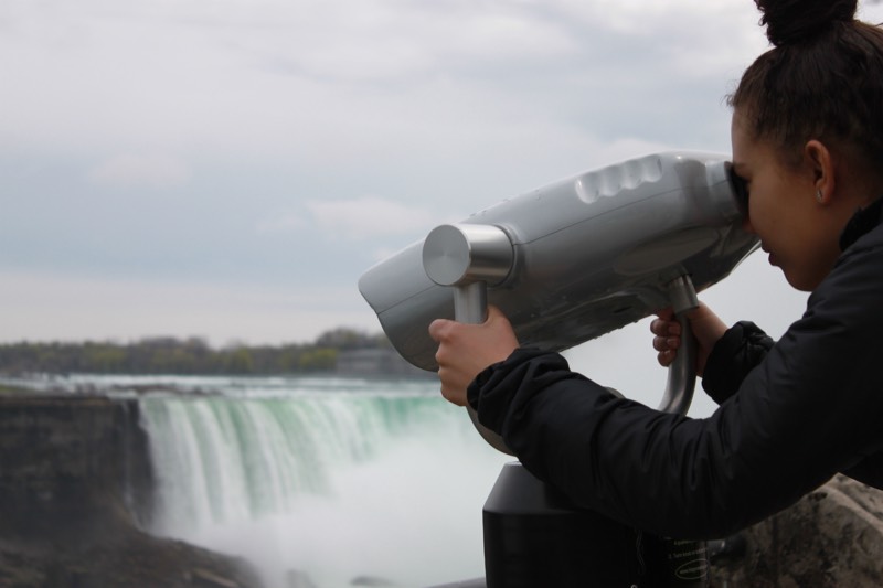 YMCA Academy students visit Niagara Falls on day 3 of the Youth Exchanges Canada Program