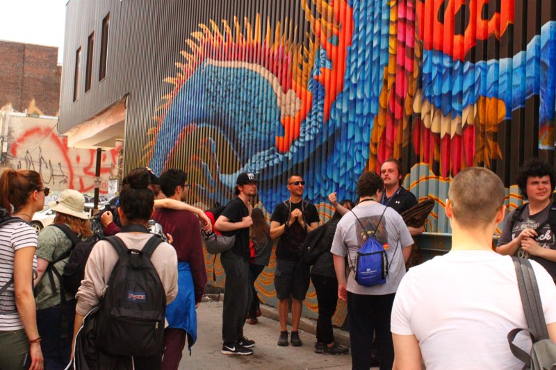 Academy students took our guests from Haida Gwaii to Chinatown and Kensington market for a walking tour