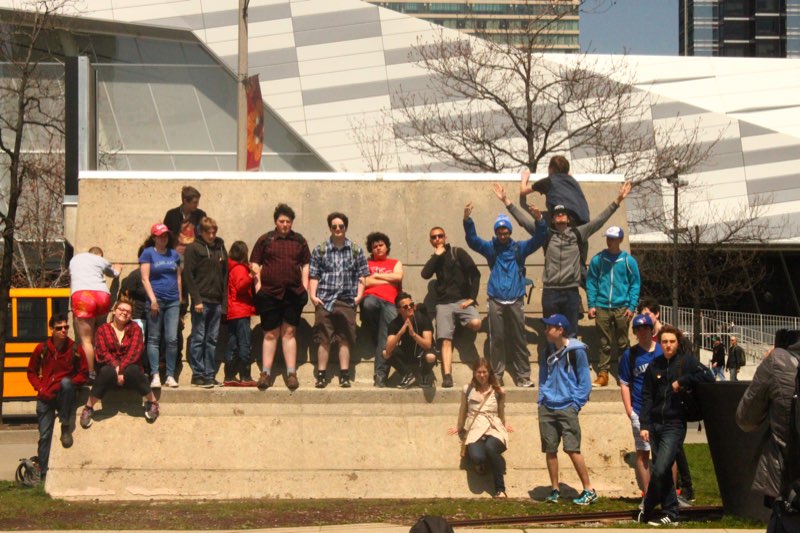 Academy student visit Ripley’s Aquarium, CN Tower, and attend a Blue Jays game