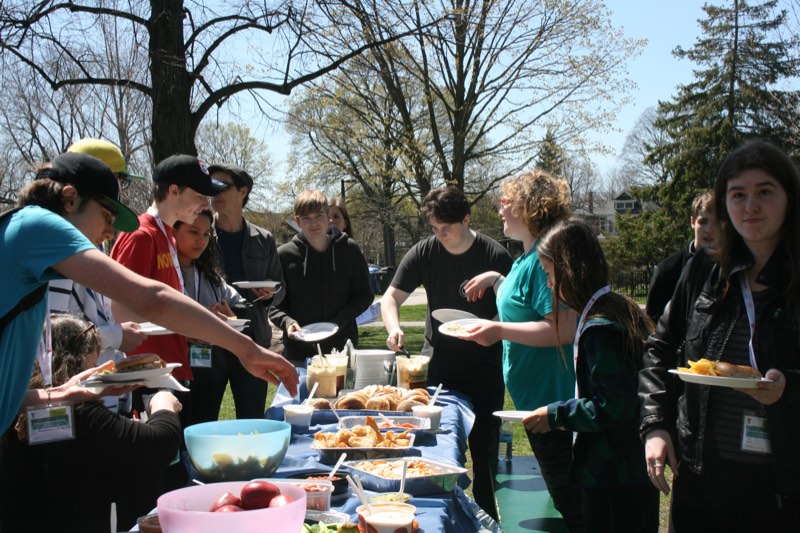 YMCA Academy students participate in the Youth Exchange Canada Program.