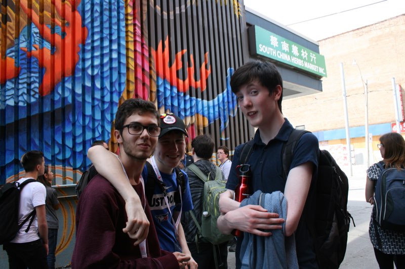 Academy students took our guests from Haida Gwaii to Chinatown and Kensington market for a walking tour