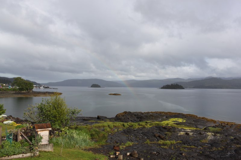 Rainbow over the bay