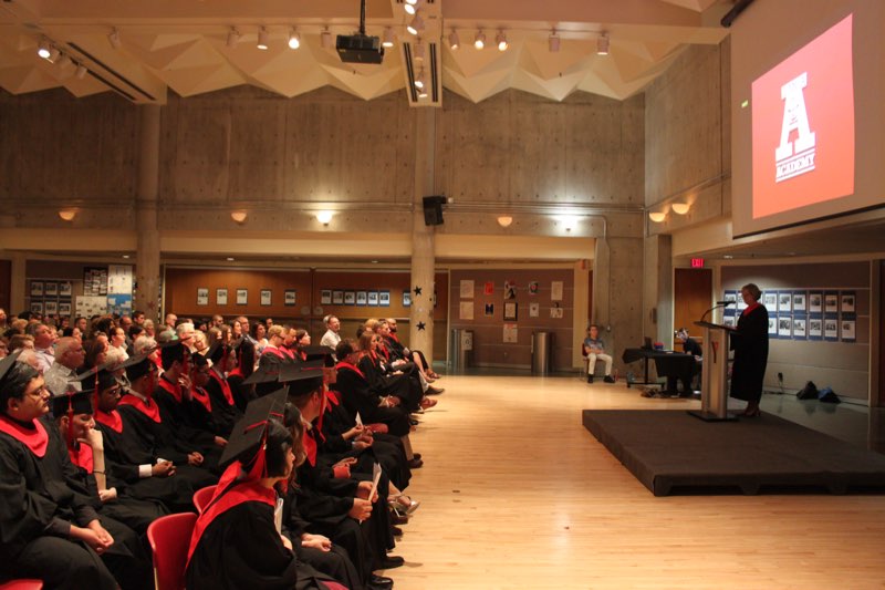 YMCA Academy students at the 2017 Graduation