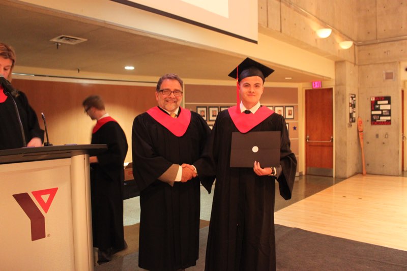 YMCA Academy students at the 2017 Graduation