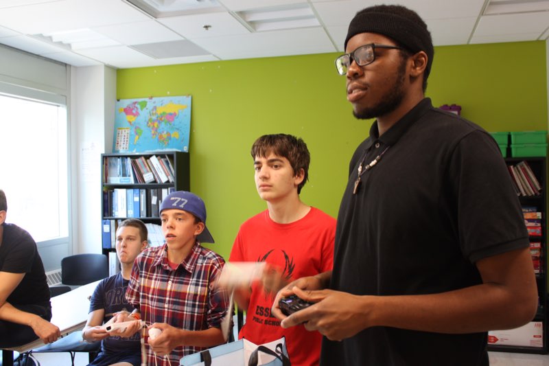 YMCA Academy students participate in Gaming Club