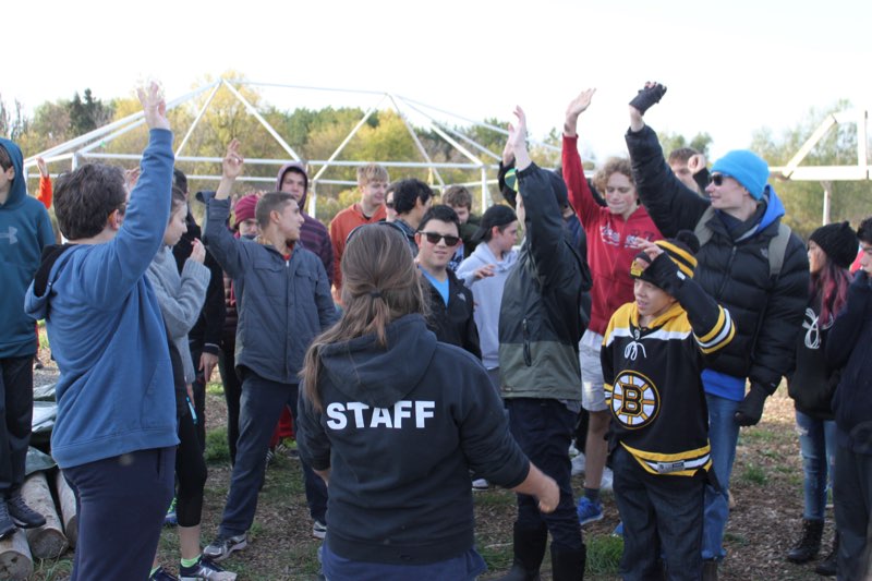 YMCA Academy students participate in a variety of outdoor educational programming at Cedar Glen