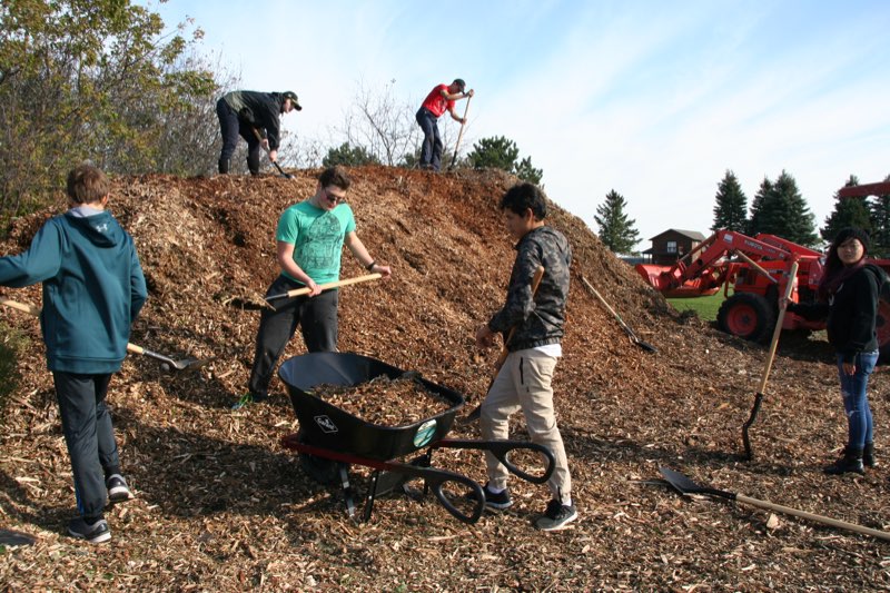 YMCA Academy students participate in a variety of outdoor educational programming at Cedar Glen