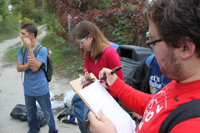 YMCA Academy students partake in the 2017 Great Canadian Shoreline Clean-up