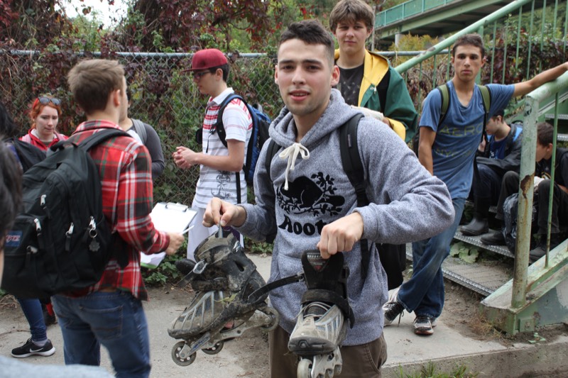 YMCA Academy students partake in the 2017 Great Canadian Shoreline Clean-up