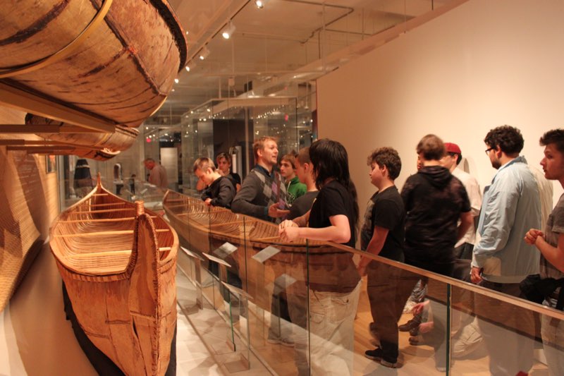 YMCA Academy students got to walk through history at the Royal Ontario Museum. The History of Civilizations class joined with the Canadian History class on an adventure through stories and evidence from the past.