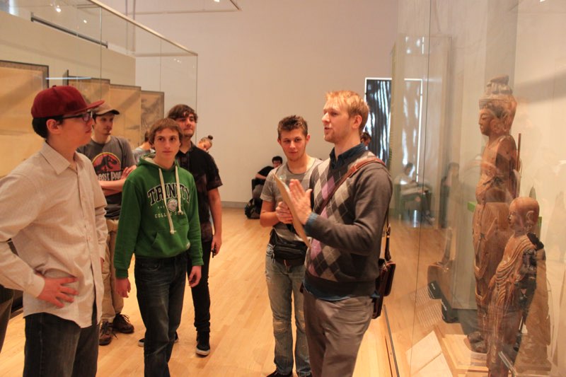 YMCA Academy students got to walk through history at the Royal Ontario Museum. The History of Civilizations class joined with the Canadian History class on an adventure through stories and evidence from the past.