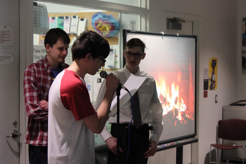 Academy students perform at the December 2017 Talent Show