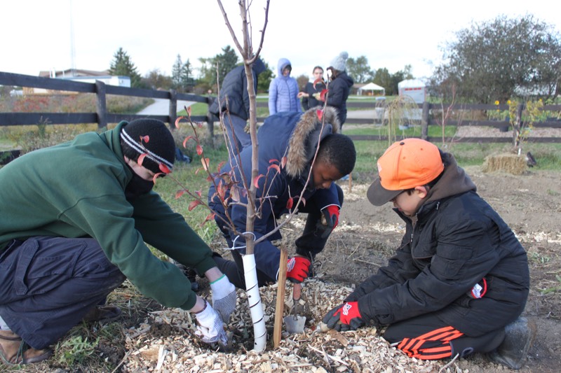 Academy students participate in activities at Cedar Glen 2018