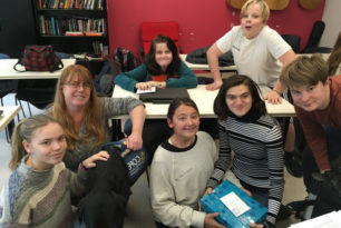 Students participate in the Shoebox Project! Students participate in the Shoebox Project!
