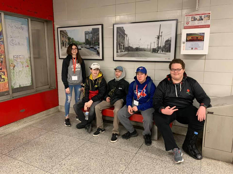 YMCA Academy students and exchange participants visit the TTC