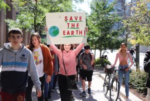Global Climate Strike YMCA Academy students participate in the Global Climate Strike on September 27th 2019