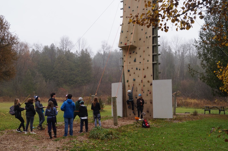 YMCA Academy students participate in activities during the annual trip to Cedar Glen