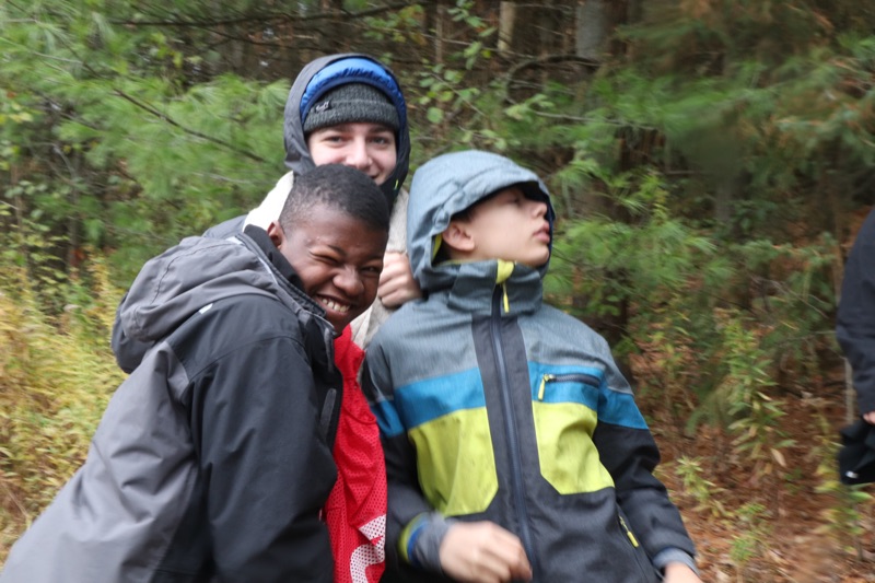 YMCA Academy students participate in activities during the annual trip to Cedar Glen