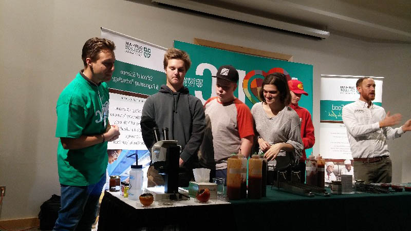 Academy students participate in a variety of activities at the Royal Agricultural Winter Fair.