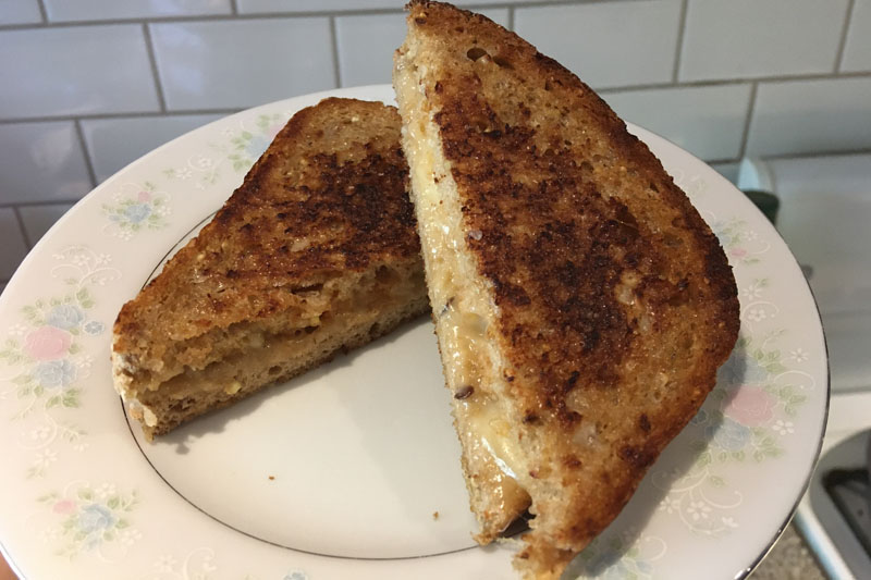 YMCA Academy cooking club is back! This weeks special - Grilled Cheese!