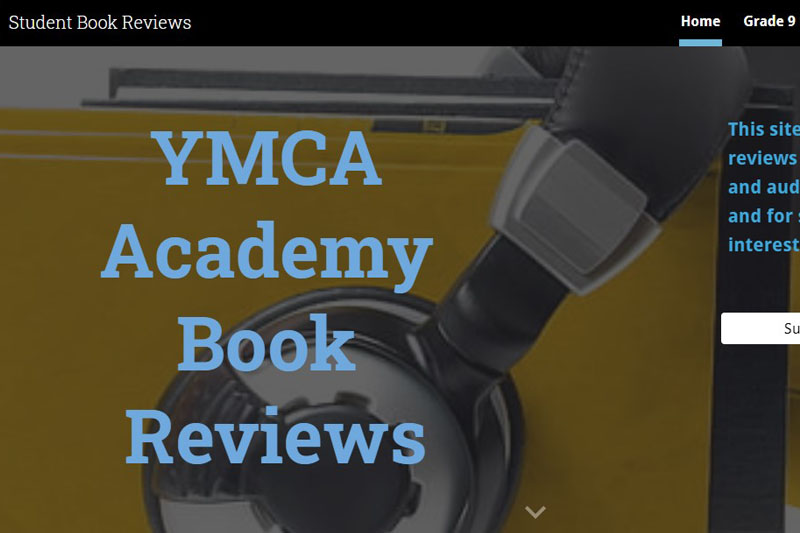 Examples of YMCA Academy Book Review Pages