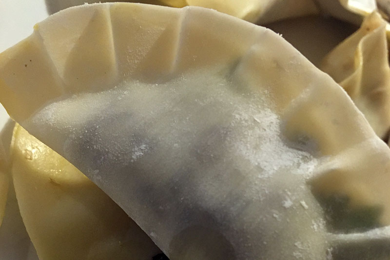 Cooking club makes Dumplings, Risotto, Eggs