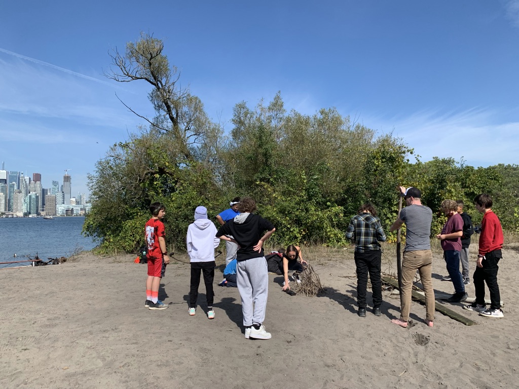 The students were grinning from ear to ear with backpacks full of lovingly packed snacks as we boarded the ferry to head over to Toronto Island.