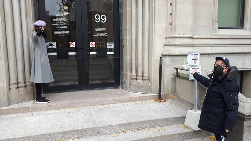 In our search, students found examples of the Provincial government in our neighbourhood including license plates, universities, high schools, and the Ontario Provincial Parliament, hospitals, and provincial ministry buildings.