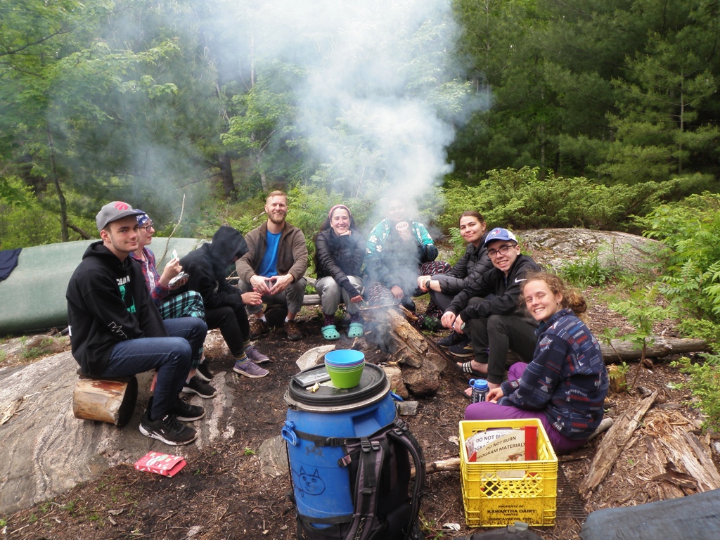 A group of YMCA Academy High School students embarked on a three day journey into the wilderness of the Muskoka region at the YMCA’s Camp Pine Crest.