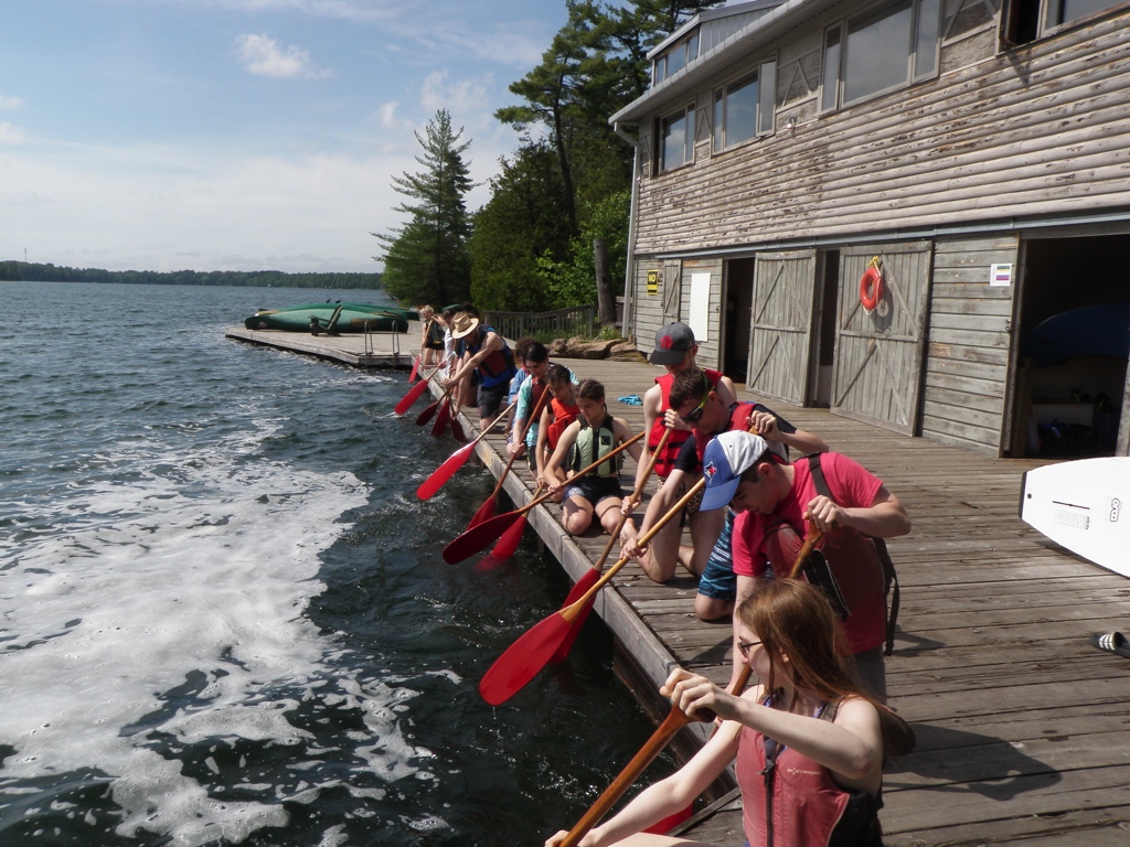 A group of YMCA Academy High School students embarked on a three day journey into the wilderness of the Muskoka region at the YMCA’s Camp Pine Crest.