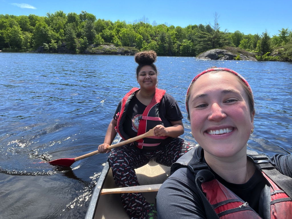 A group of YMCA Academy High School students embarked on a three day journey into the wilderness of the Muskoka region at the YMCA’s Camp Pine Crest.