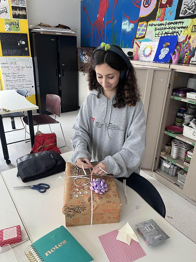 Over the month of November the YMCA Academy embraced the spirit of giving and once again participated in the Shoebox Project for Women. Our community went above and beyond and was able to put together 38 gift-filled shoe boxes this year!