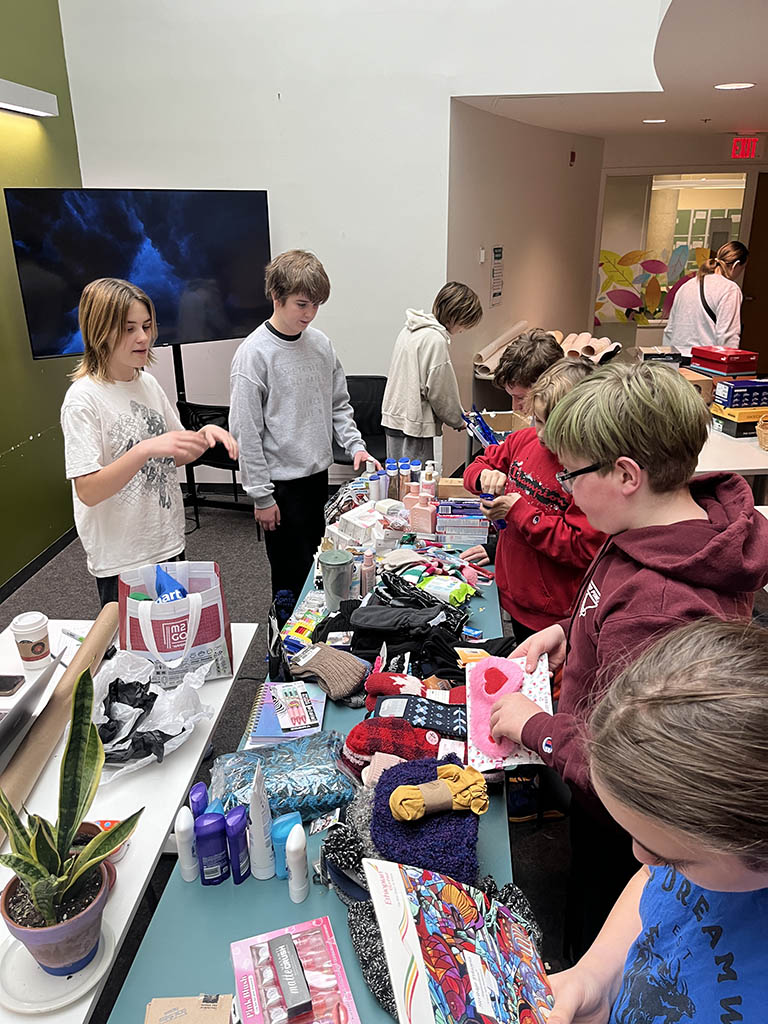 Over the month of November the YMCA Academy embraced the spirit of giving and once again participated in the Shoebox Project for Women. Our community went above and beyond and was able to put together 38 gift-filled shoe boxes this year!