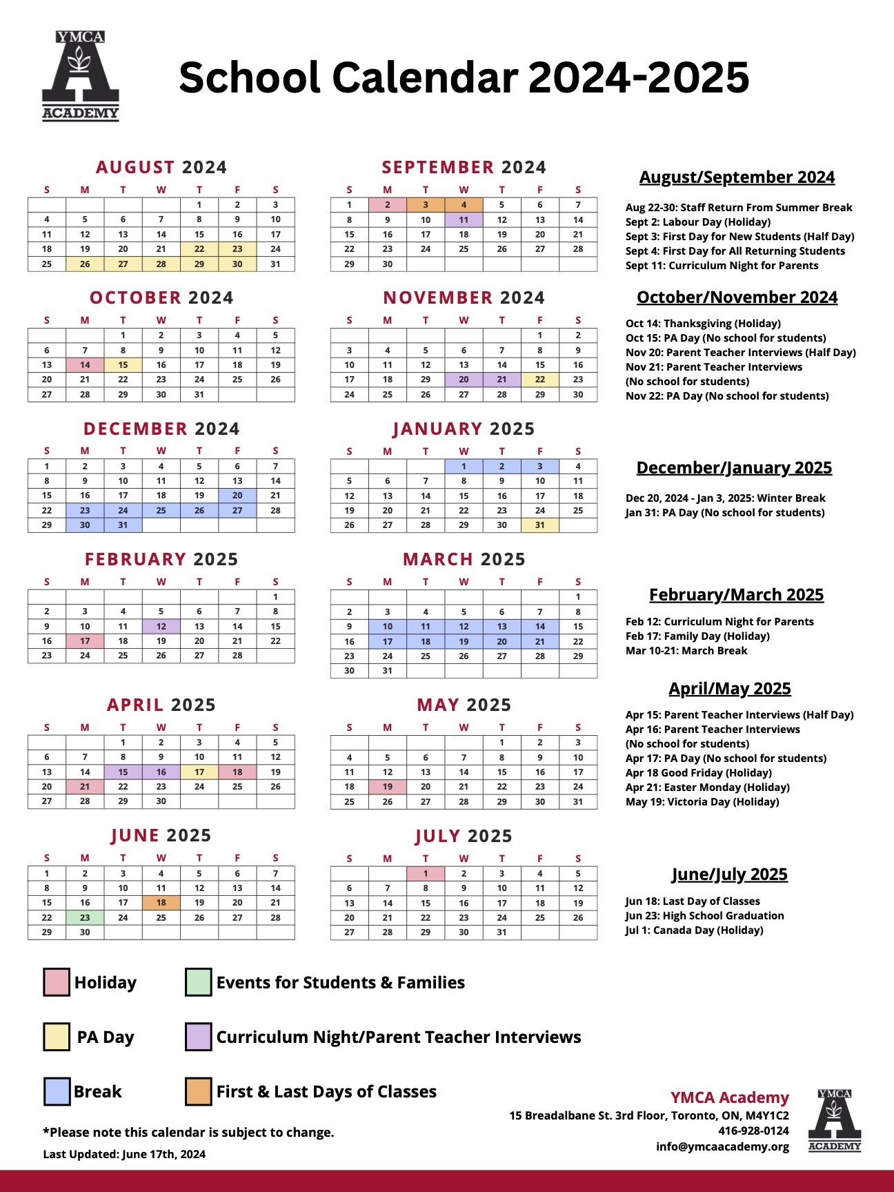 Ymca Calendar 2025 Pdf Wini Amandie