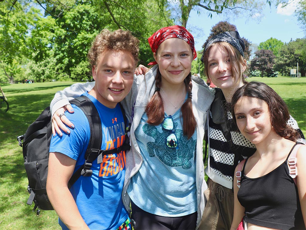 staff and students boarded the Ferries to attend our annual year end Centre Island trip to celebrate another great year.