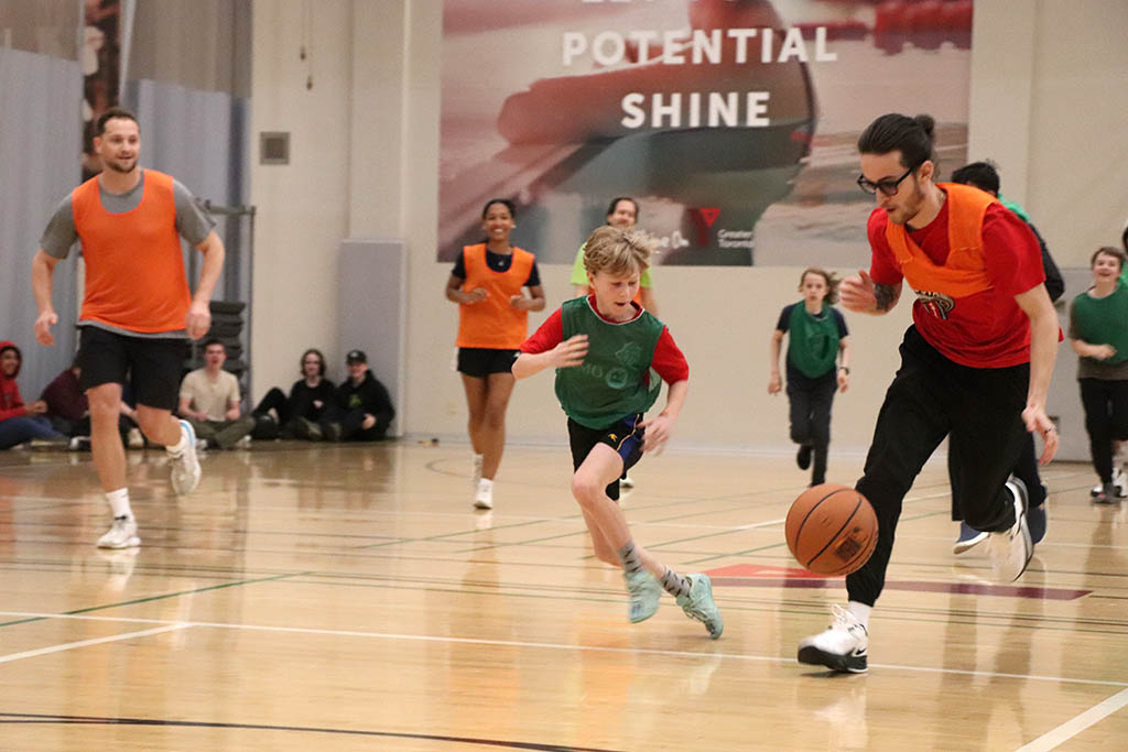 Staff vs. Student Basketball Game