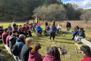 YMCA Academy students at Cedar Glen Camp